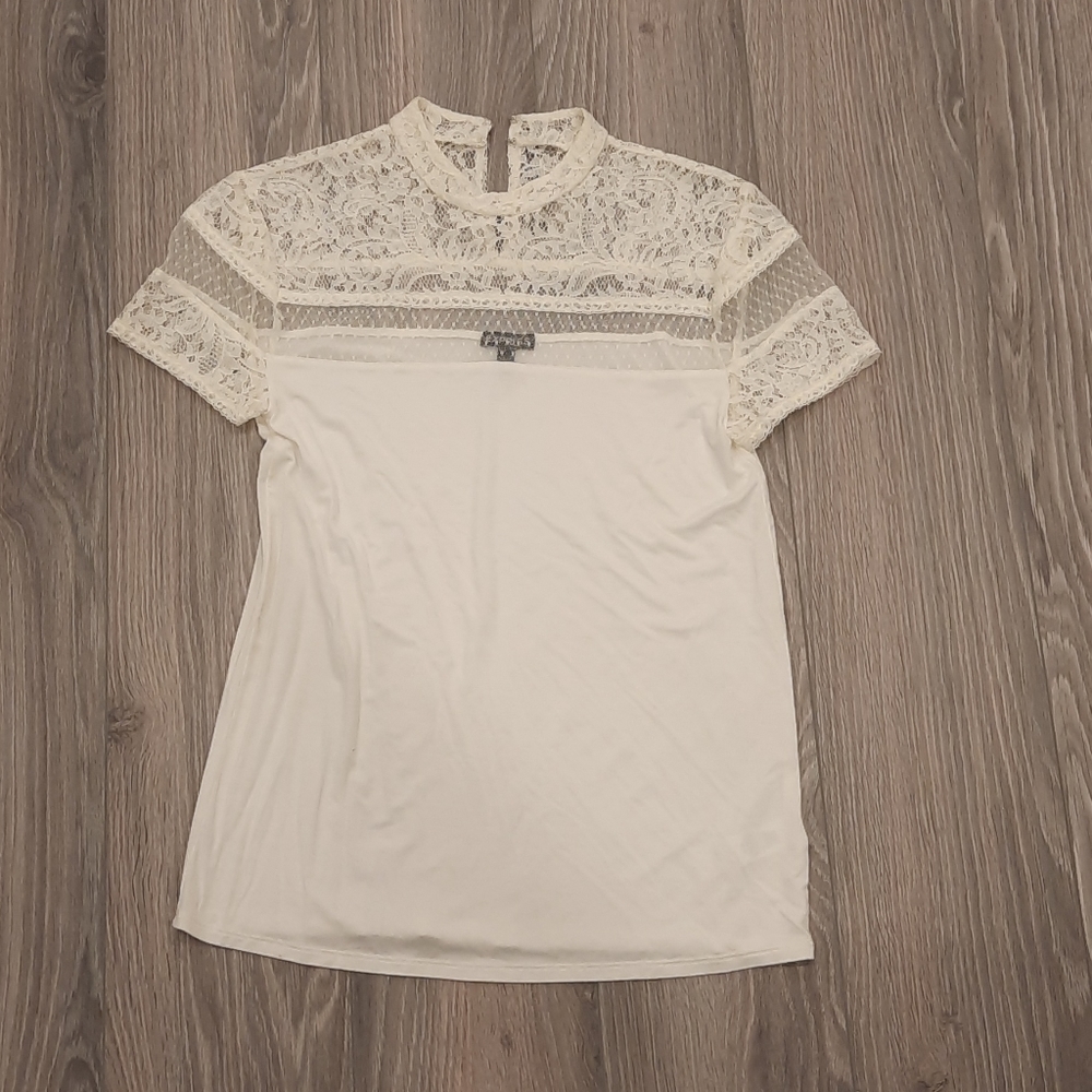 Lacey White Blouse